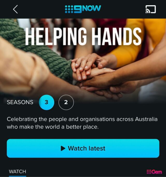 Did you miss this week's show? Catch up on 9NOW! Copy and paste the link below to watch the latest episode.
https://www.9now.com.au/helping-hands

#helpinghandstvau @9now